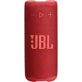 JBL Grip Altavoz Bluetooth Portátil 16W, IP68 a Prueba de Agua y Polvo, 14h Autonomía, Luz Ambiental, Sonido JBL Pro, Color Rojo